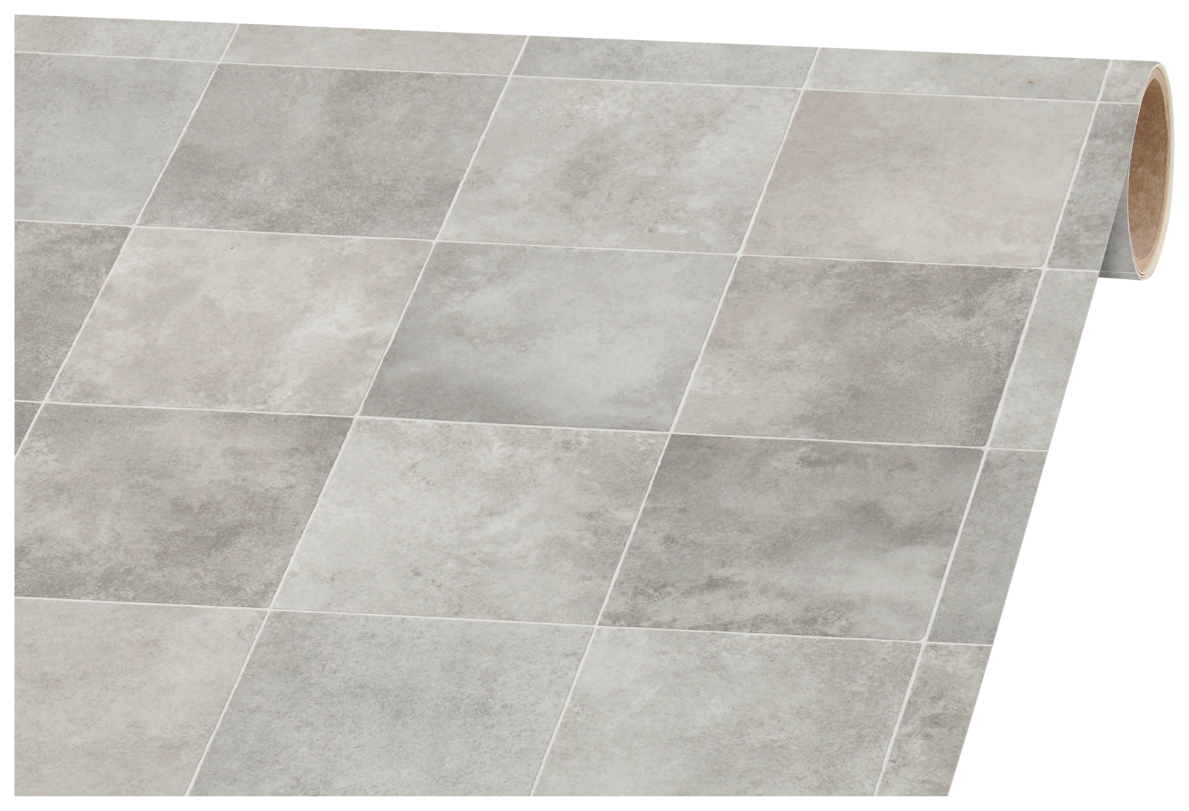 Vinylboden Atlantic grau Fliese B: ca. 200 cm pro m² Atlantic - grau (200,00cm)
