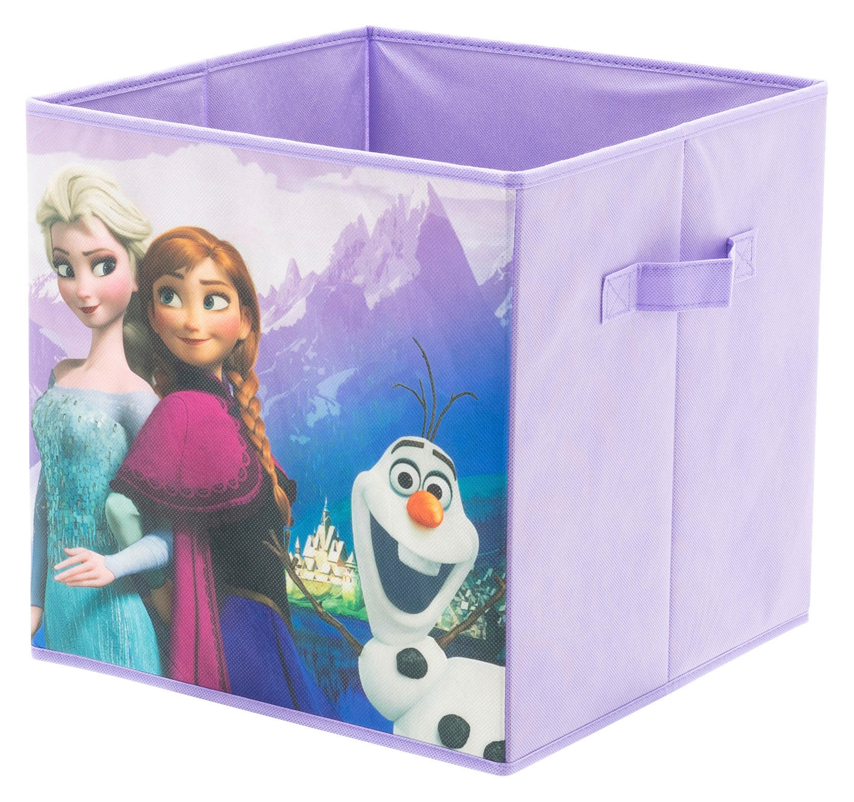 Stoffbox Frozen lila B/H/T: ca. 32x32x32 cm Frozen - lila (32,00/32,00/32,00cm) - Disney