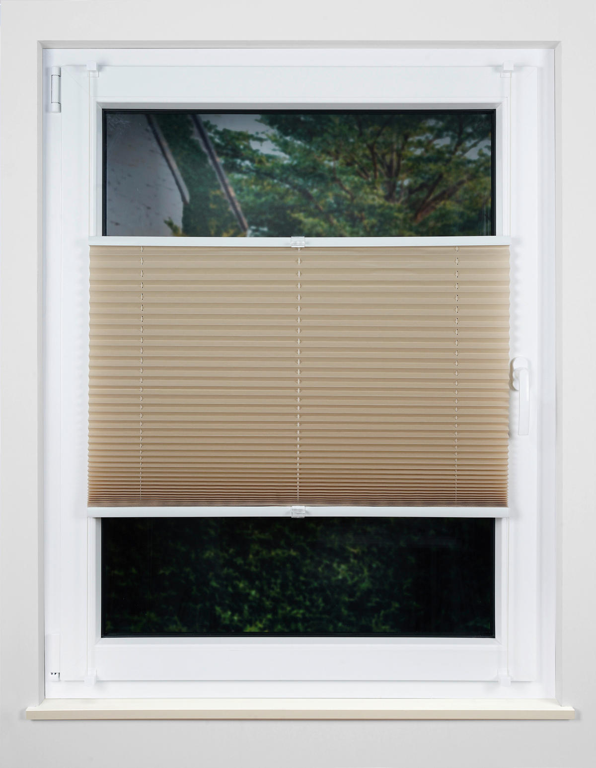 Hochwertiges Klemmplissee sand B/L: ca. 80x130 cm Hochwertiges_Klemmplissee_Free - sand (80,00/130,00cm)