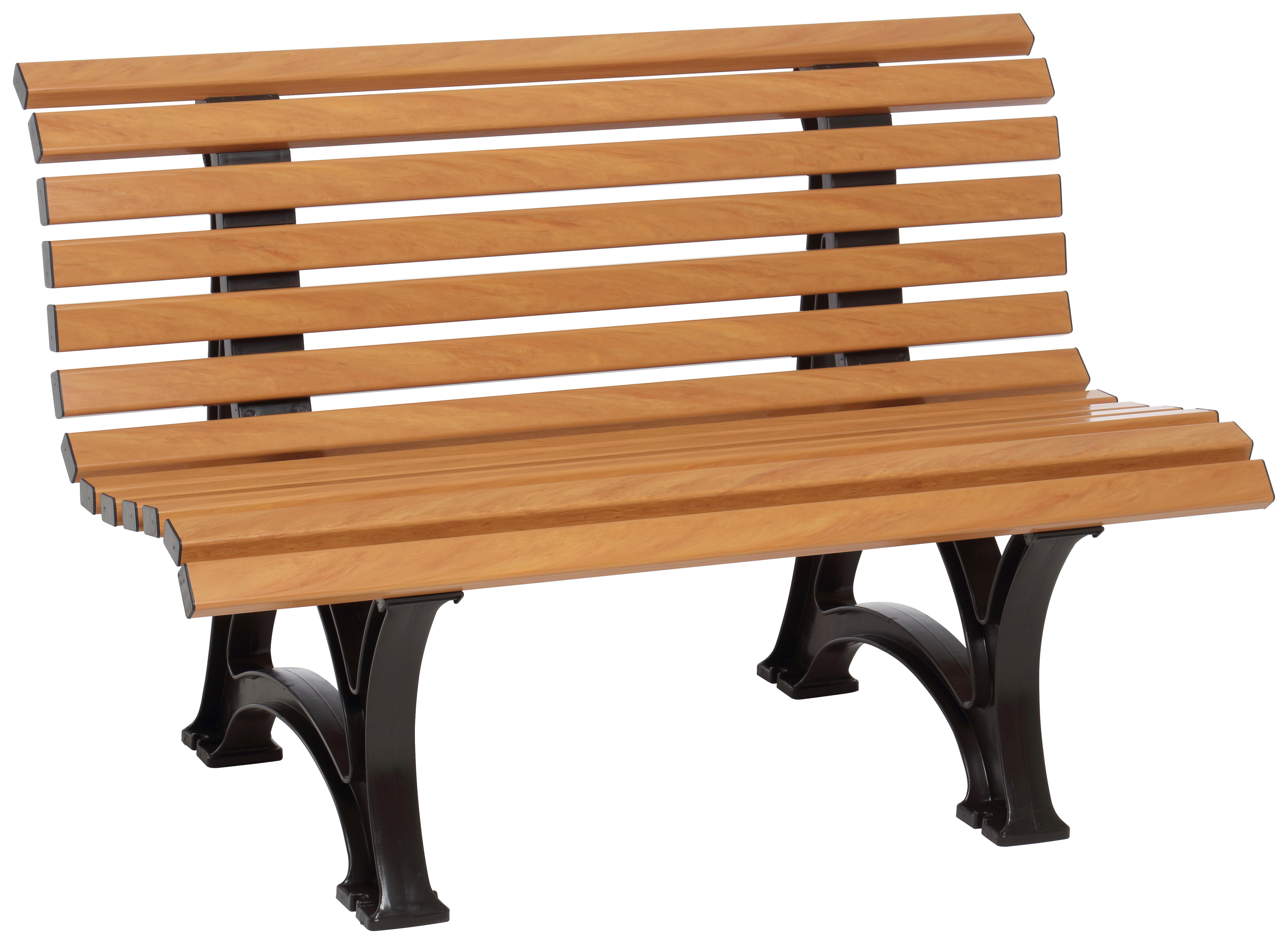 Blome-Tillmann Gartenbank Amrum braun Kunststoff B/H/L: ca. 120x80x64 cm Amrum - braun (64,00/120,00/80,00cm) - Blome-Tillmann