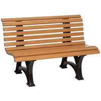 Blome-Tillmann Gartenbank Amrum braun Kunststoff B/H/L: ca. 120x80x64 cm Amrum - braun (64,00/120,00/80,00cm) - Blome-Tillmann