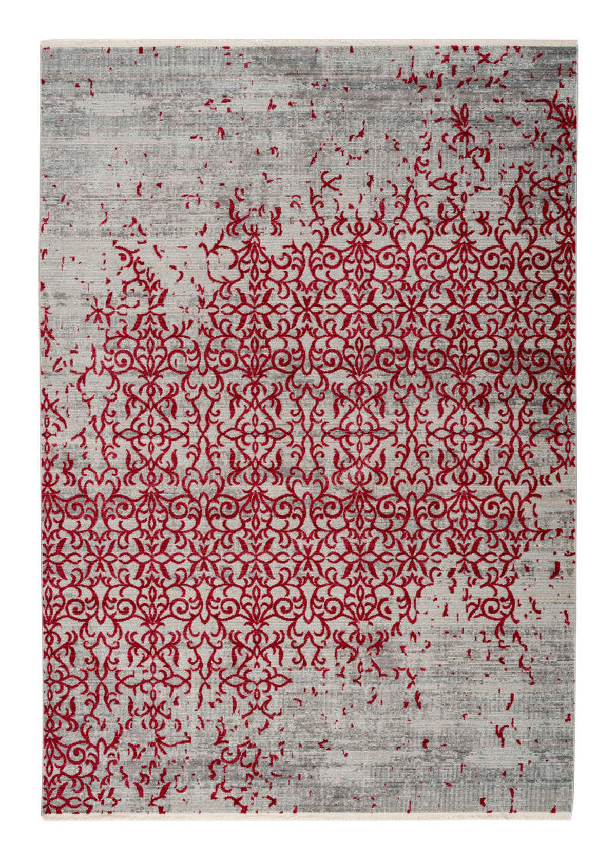 360Living Teppich Baroque rot B/L: ca. 120x170 cm Baroque - rot (120,00/170,00cm) - 360Living