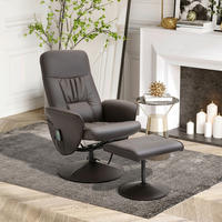 HOMCOM Relaxsessel 700-113V01BN B/H/T: ca. 81x91x81 cm 700-113V01BN - (81,00/91,00/81,00cm) - HOMCOM