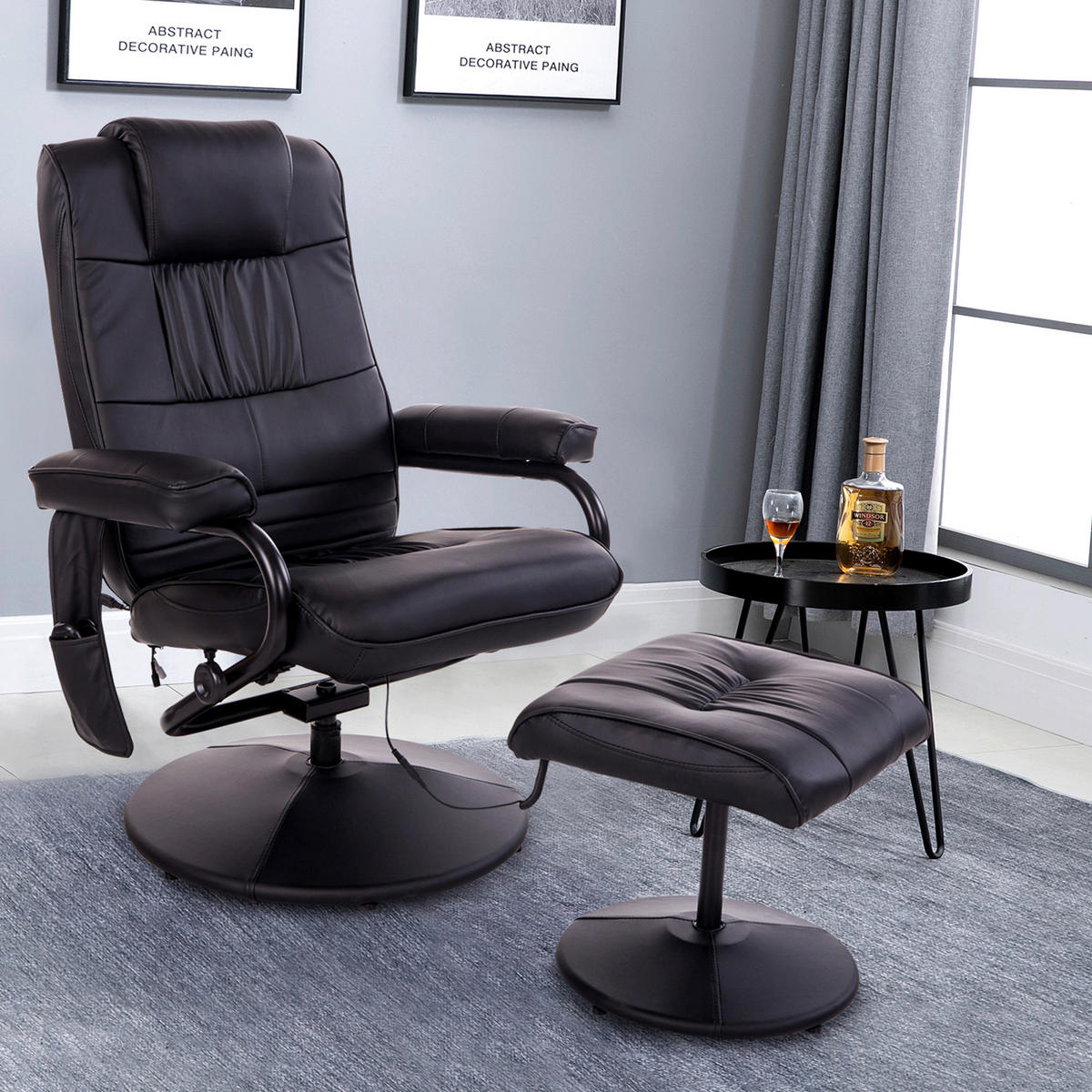 HOMCOM Relaxsessel 700-037V01BK 700-037V01BK - HOMCOM