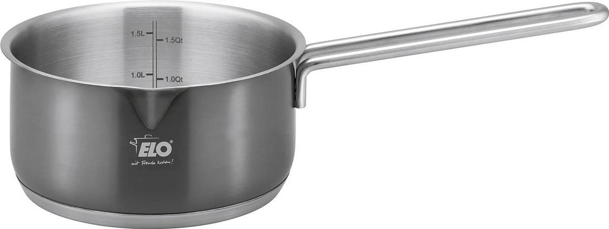 ELO Topfset Twice silber Edelstahl 4 tlg. Twice - silber (53,50/27,00/20,50cm) - ELO