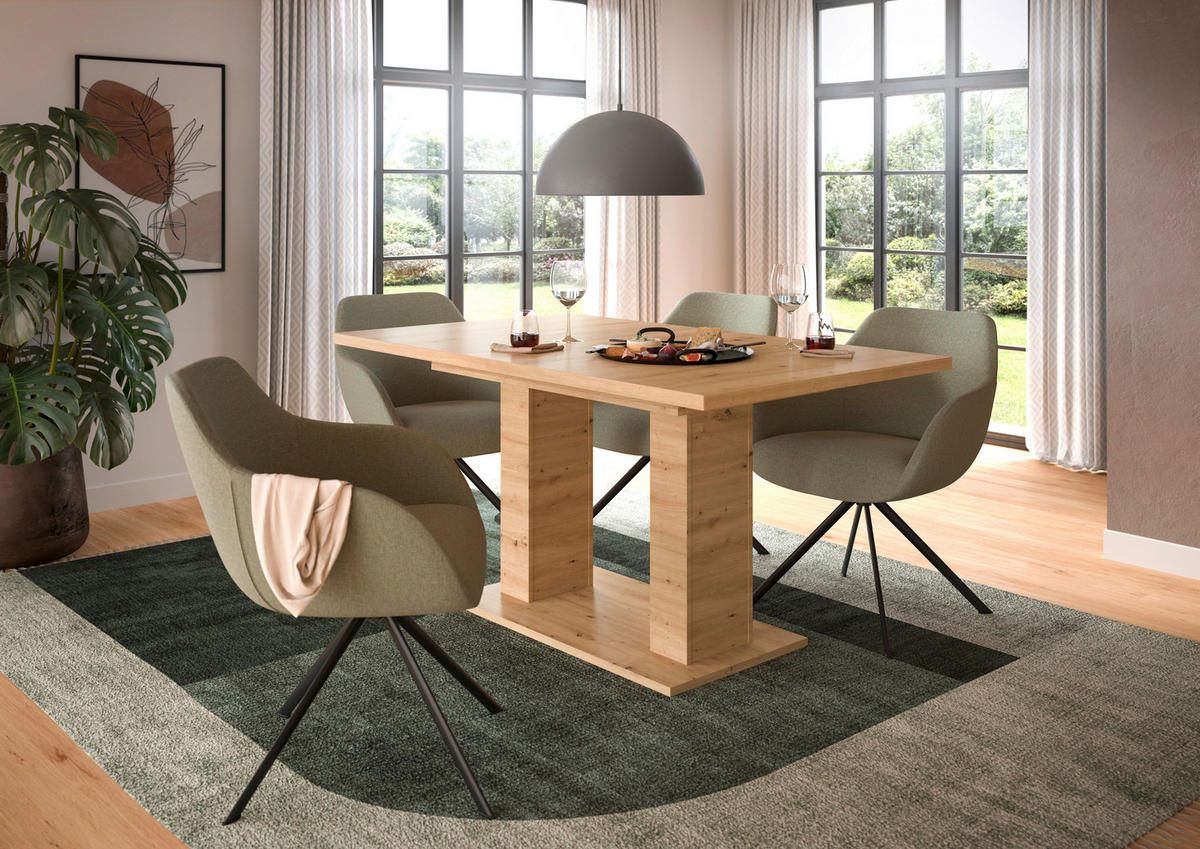 Esstisch MOTION Artisan Oak Nachbildung B/H/T: ca. 150x76x90 cm MOTION - (150,00/76,00/90,00cm) - xonox.home