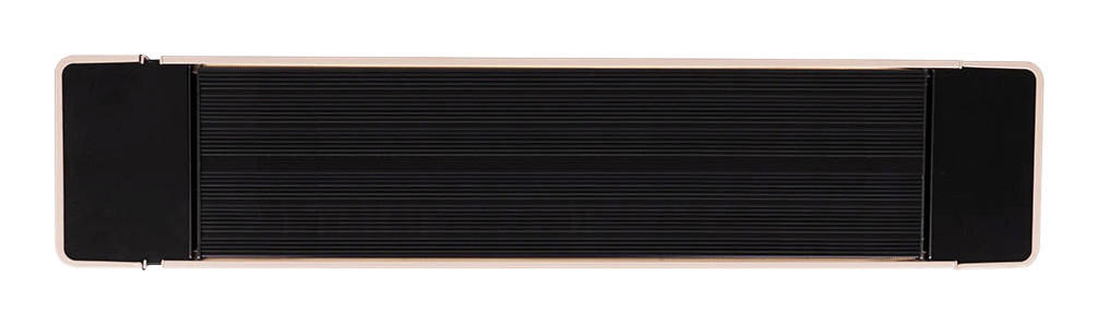 BHP Terassenheizstrahler Sibirien B992326 schwarz Aluminium B/H/T: ca. 93x20x5 cm ca. 1200 W Terrassenheizer Sibirien B992326 - schwarz (93,00/20,00/5,00cm) - BHP