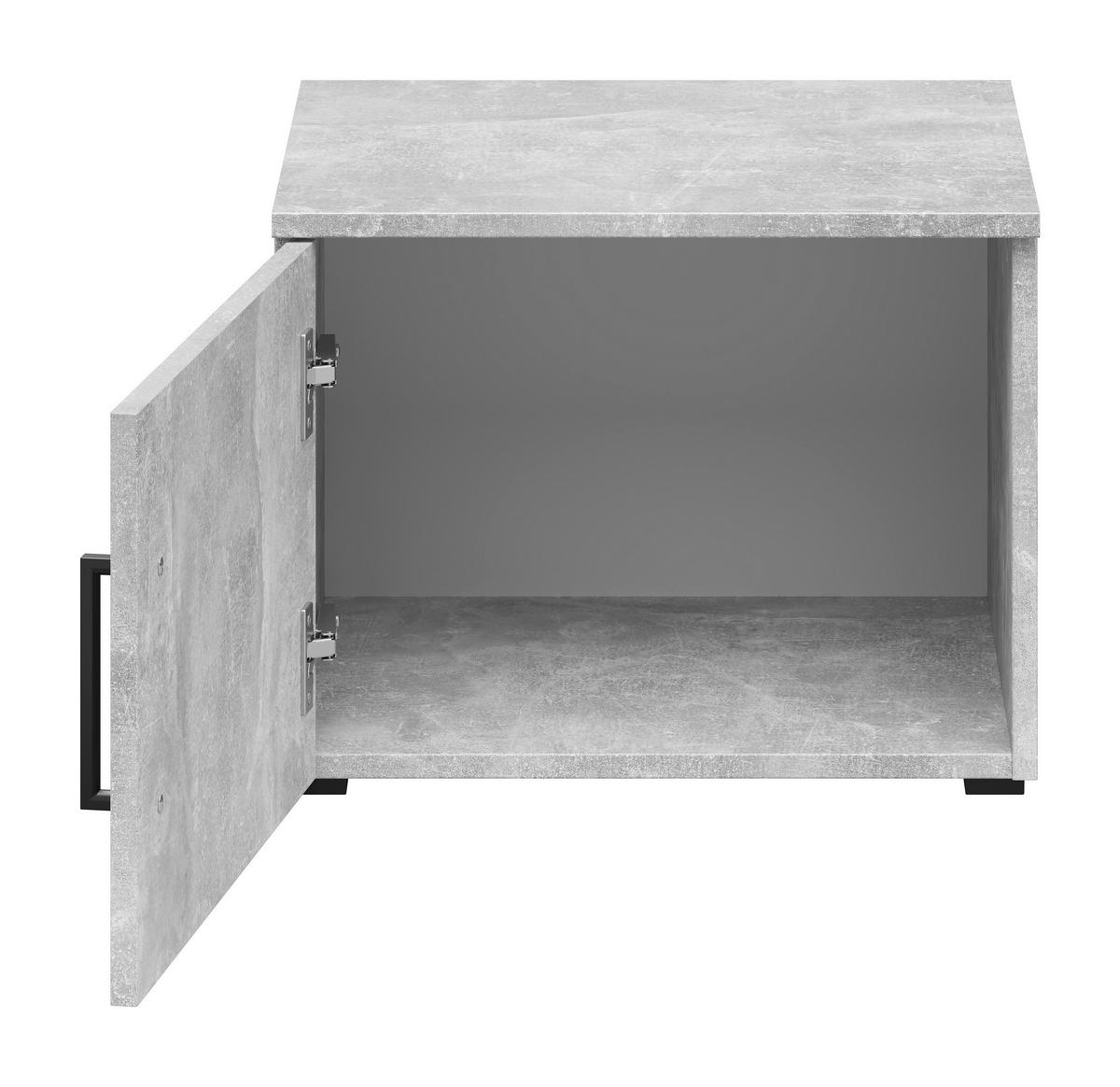 Aufsatz Multi-Stauraum Typ 10 Beton Optik B/H/T: ca. 45x35x40 cm Multi-Stauraum Typ 10 - Beton (45,00/35,00/40,00cm)