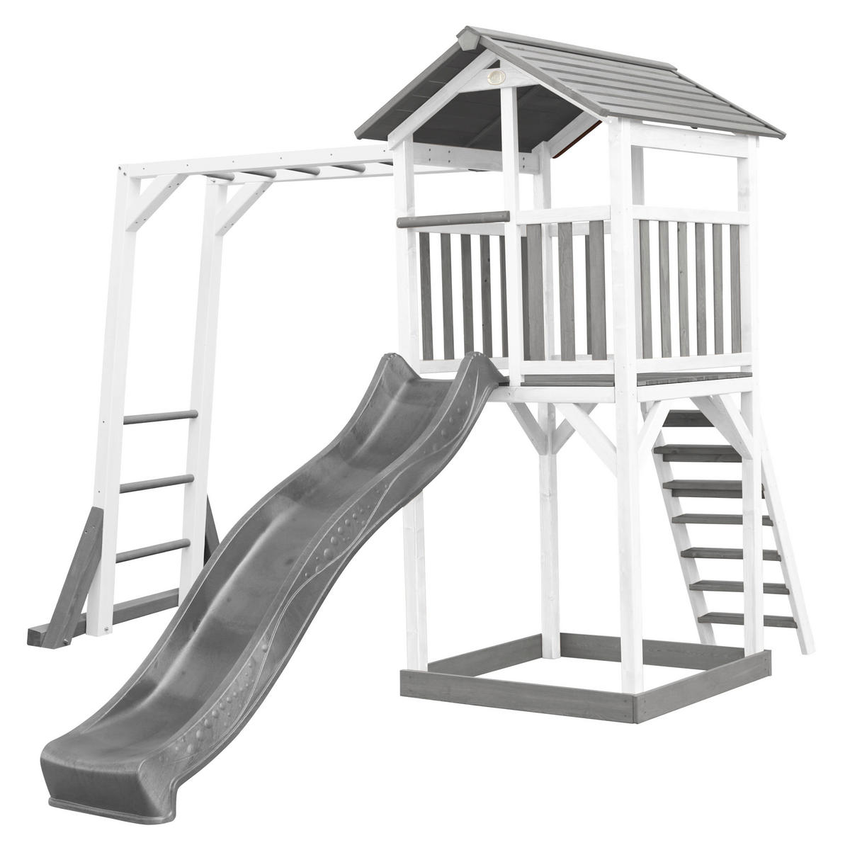 AXI Spielturm Beach Tower weiß B/H/L: ca. 270x242x349 cm Beach Tower - weiß/grau (349,00/270,00/242,00cm) - AXI