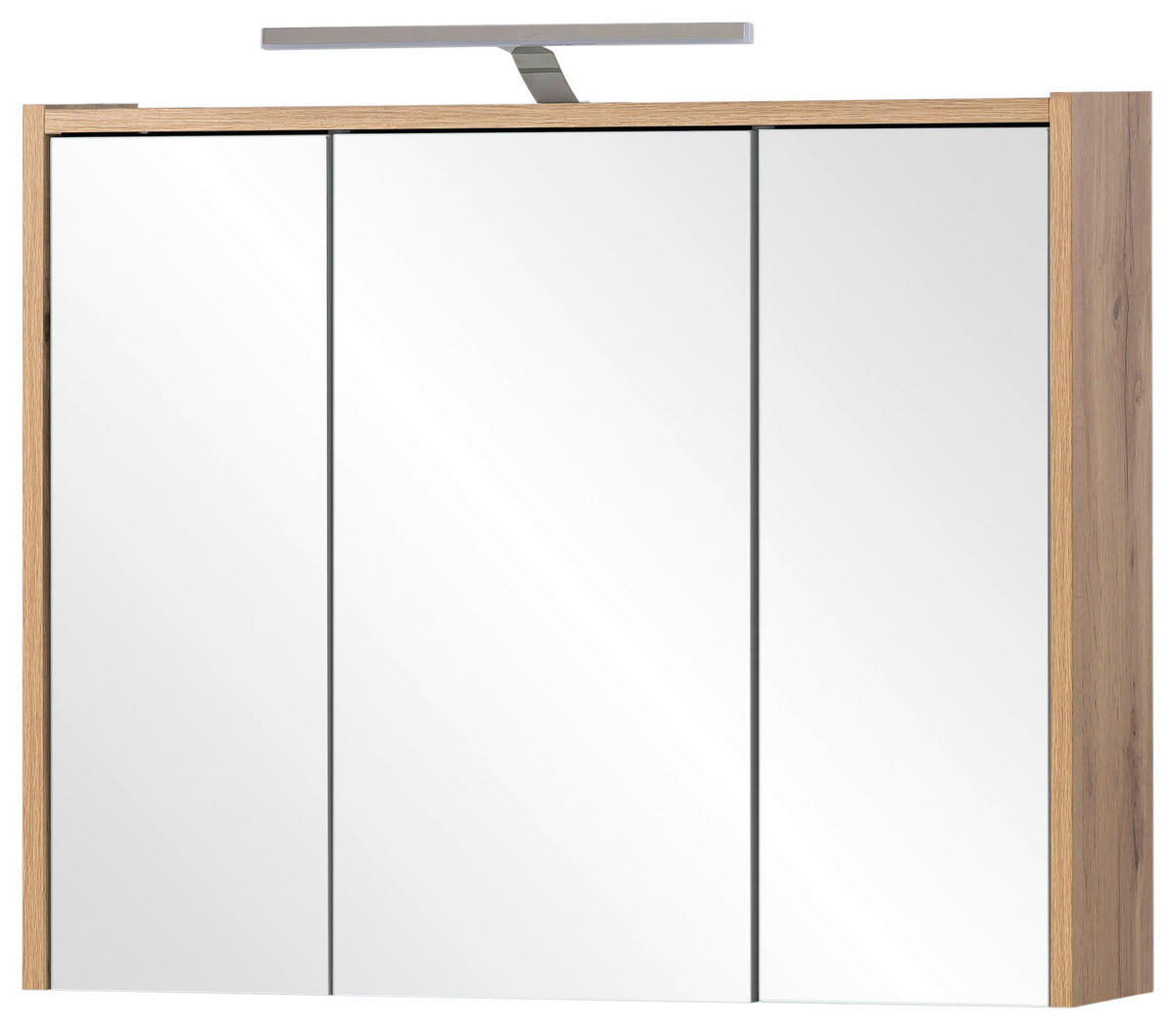 Spiegelschrank Flag Eiche Landhaus Nachbildung B/H/T: ca. 74,5x64x16 cm Flag - Eiche (74,50/64,00/16,00cm) - Möbelpartner