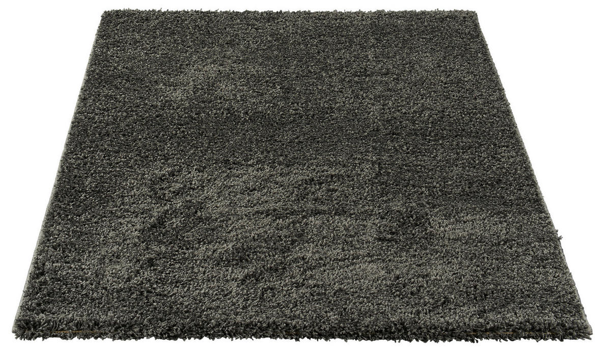 Hochflorteppich Smile anthrazit B/L: ca. 80x150 cm Smile - anthrazit (80,00/150,00cm)