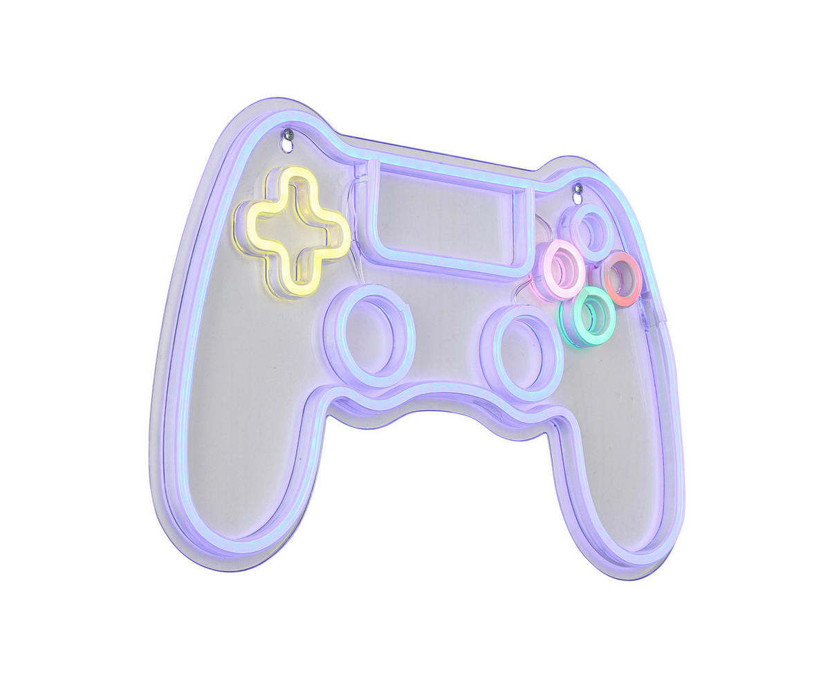 Nolo LED-Neon_Wandleuchte Acryl B/H/L: ca. 28x1,6x41 cm LED-Neon-Wandleuchte_Control - (41,00/28,00/1,60cm) - Nolo