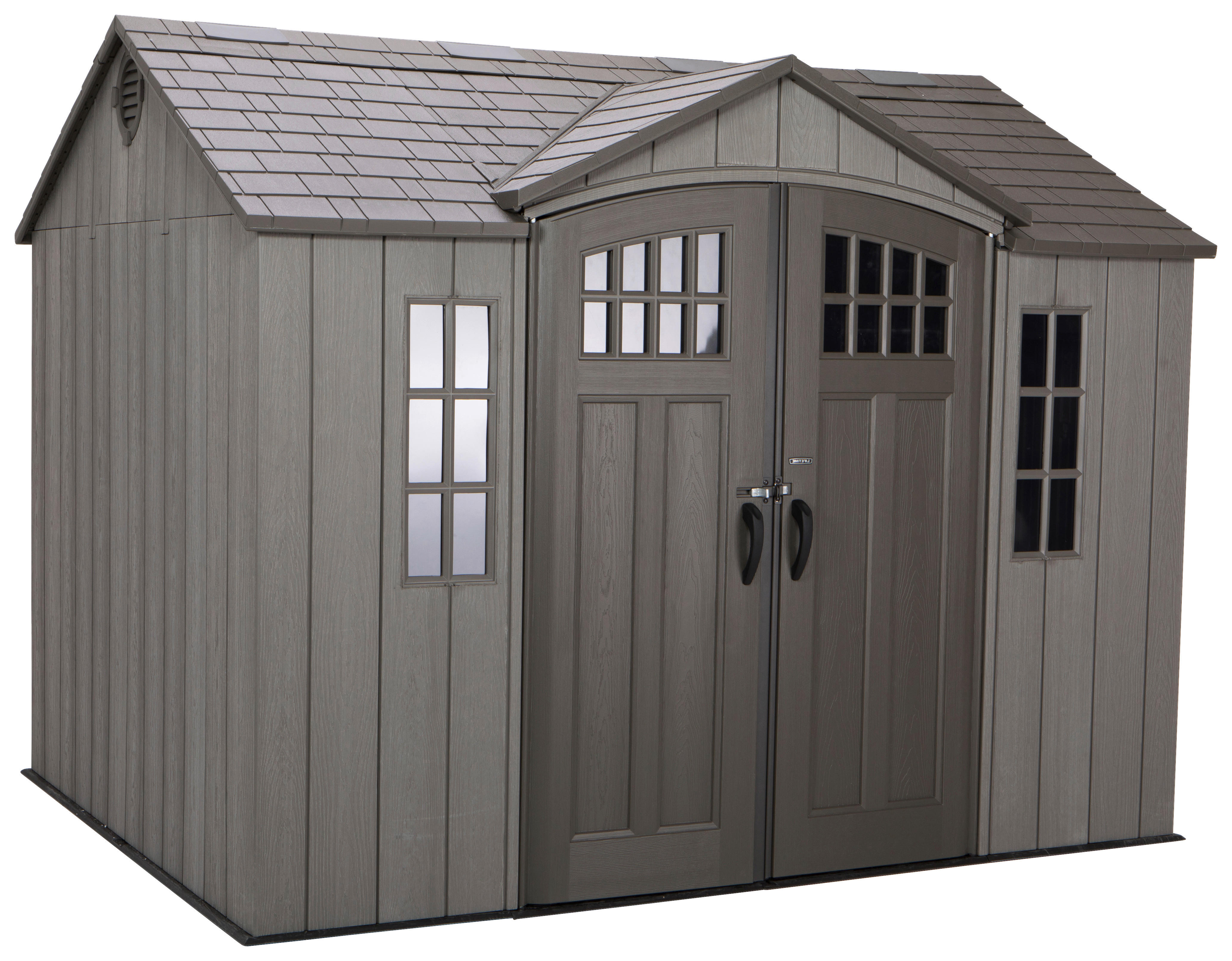 Lifetime Gartenhaus Saturn dunkelgrau B/H/L: ca. 305x244x244 cm Saturn - dunkelgrau (244,00/305,00/244,00cm) - Lifetime