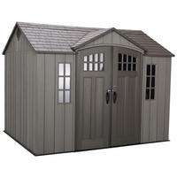 Lifetime Gartenhaus Saturn dunkelgrau B/H/L: ca. 305x244x244 cm Saturn - dunkelgrau (244,00/305,00/244,00cm) - Lifetime