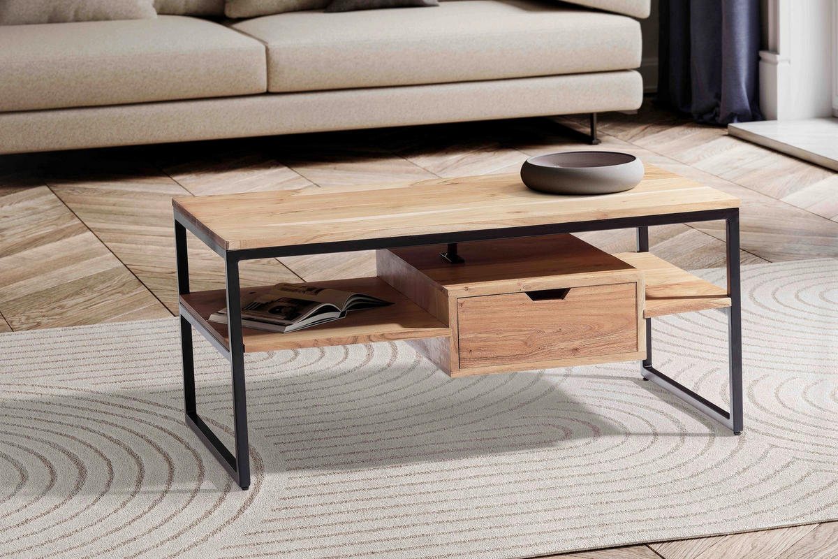 Couchtisch  B/H/T: ca. 90x42x50 cm Couchtisch - (90,00/42,00/50,00cm) - Wohnling