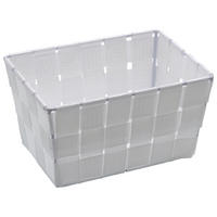 Badkorb weiß Kunststoff B/H/T/L: ca. 19x9x14x14 cm Badkorb_Adria_Mini_long weiß - weiß (14,00/19,00/9,00cm) - Wenko