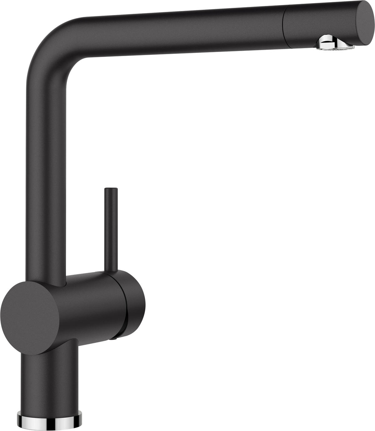 BLANCO Armatur Linus HD,526149 schwarz Silgranit B/H/T: ca. 34,1x28,2x8,7 cm Linus HD,526149 - schwarz (34,10/28,20/8,70cm) - BLANCO
