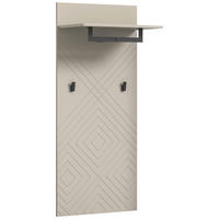 Garderobenpaneel NOTES sandbeige sandbeige matt B/H/T: ca. 60x140x35 cm NOTES - sandbeige (60,00/140,00/35,00cm) - xonox.home