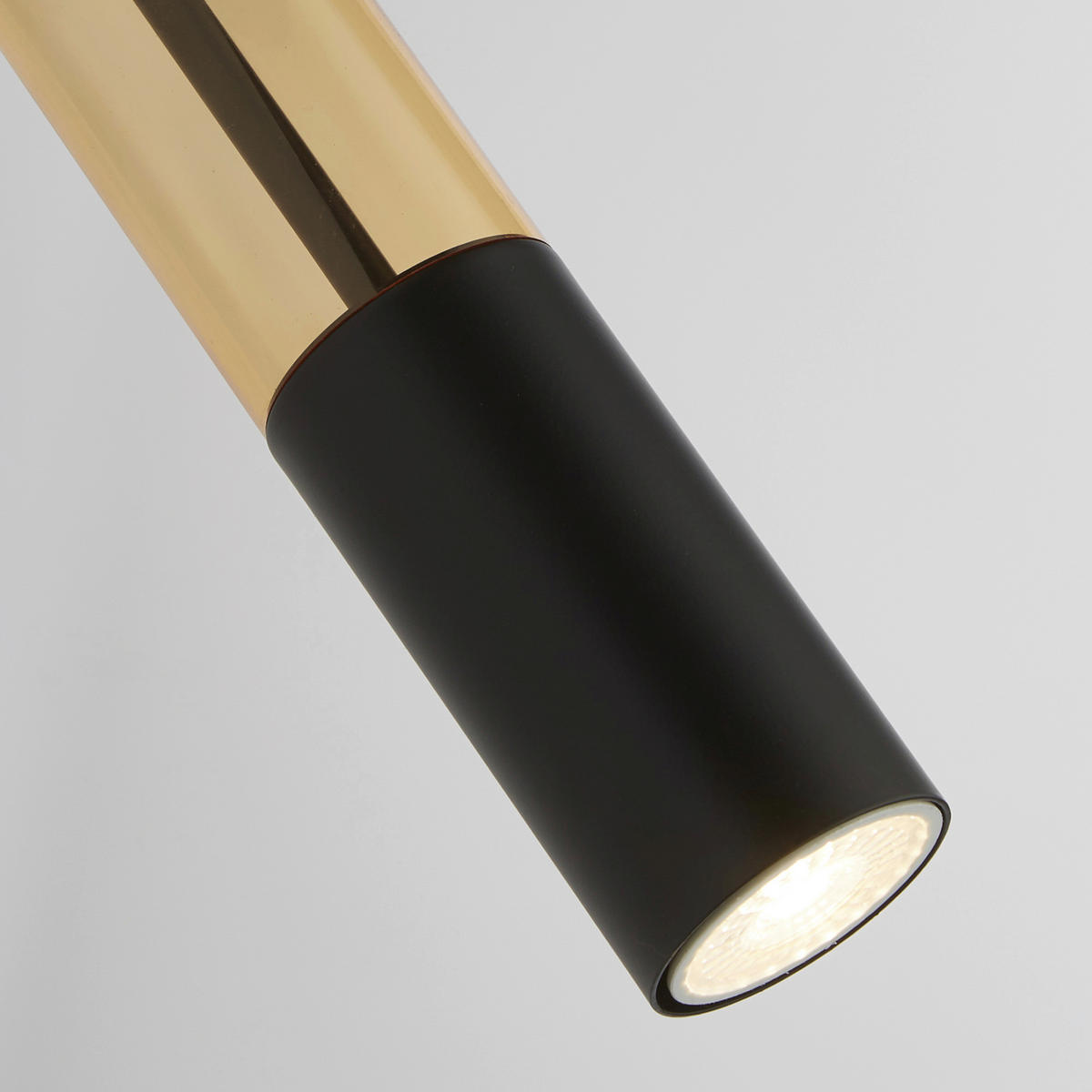 Searchlight Wandleuchte schwarz Acryl Stahl B/H/T: ca. 10x28,5x28,7 cm GU10 1 Brennstellen Merrygold - schwarz (10,00/28,50/28,70cm) - Searchlight