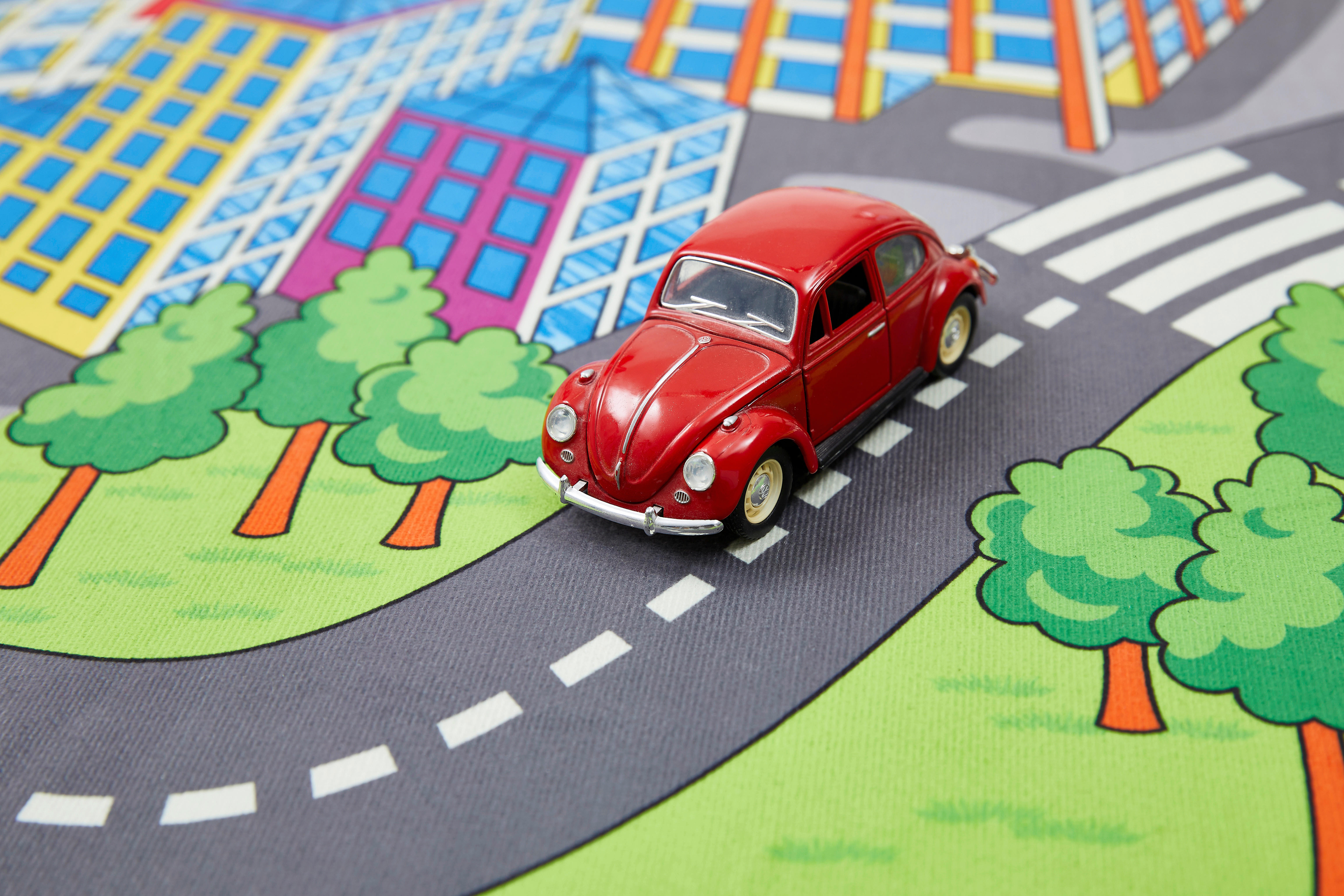 Kinderteppich Spielstraße Multi B/L: ca. 200x300 cm Spielstraße - Multi (200,00/300,00cm)