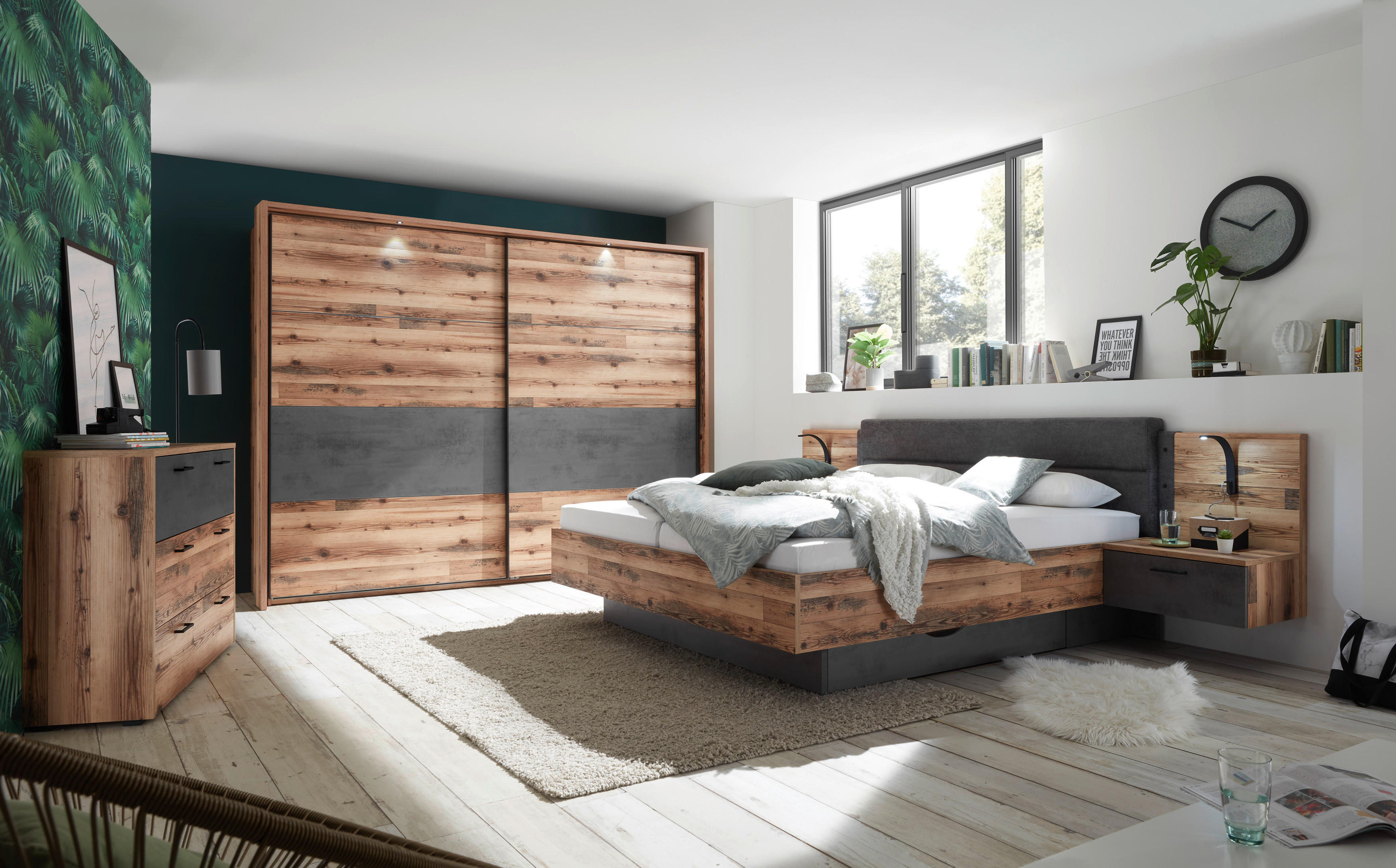 Bettanlage Alicante B/H/T: ca. 307x46,5x211 cm Alicante - (307,00/46,50/211,00cm)