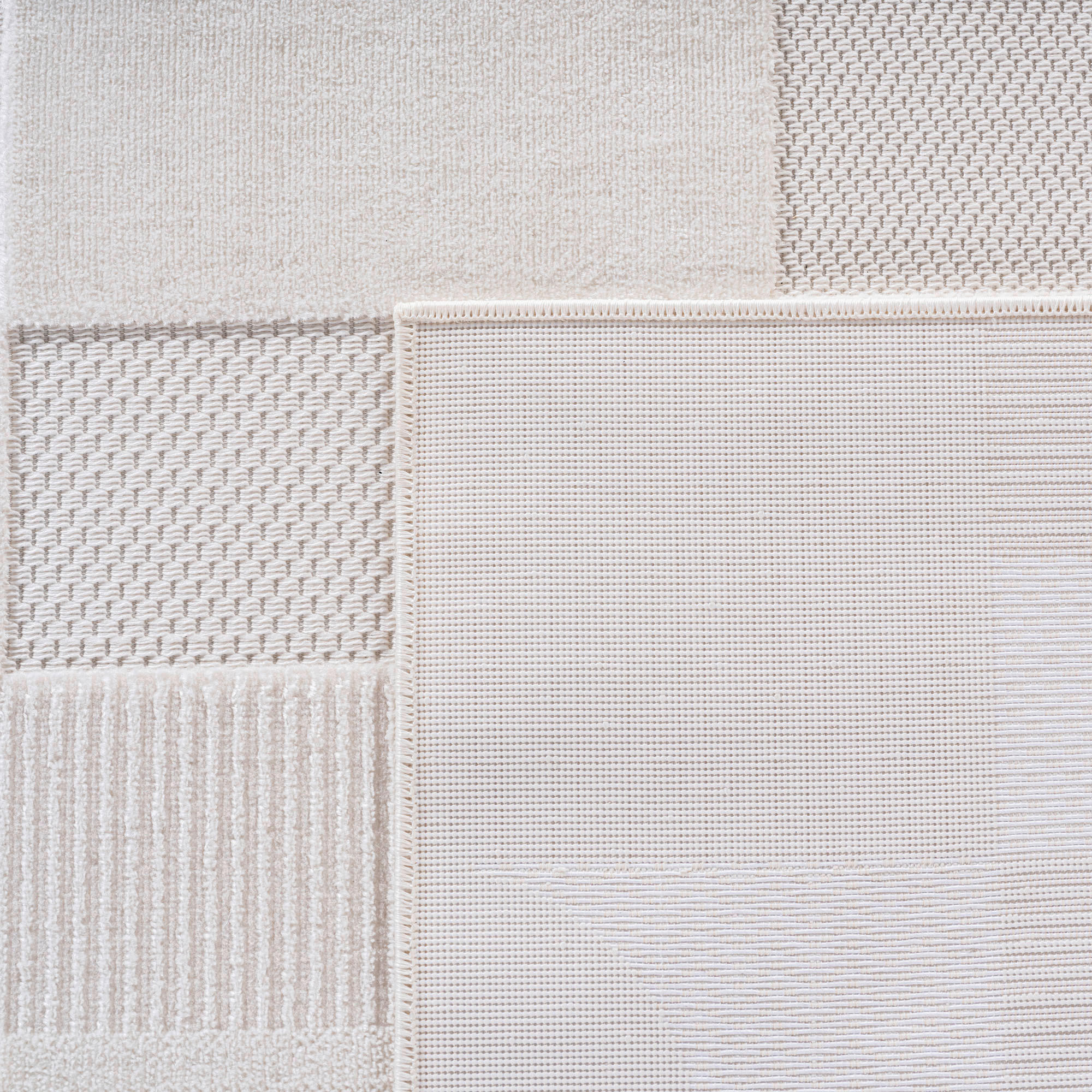 Ayyildiz Kurzflorteppich DOHA creme B/L: ca. 280x370 cm DOHA - creme (280,00/370,00cm) - Ayyildiz