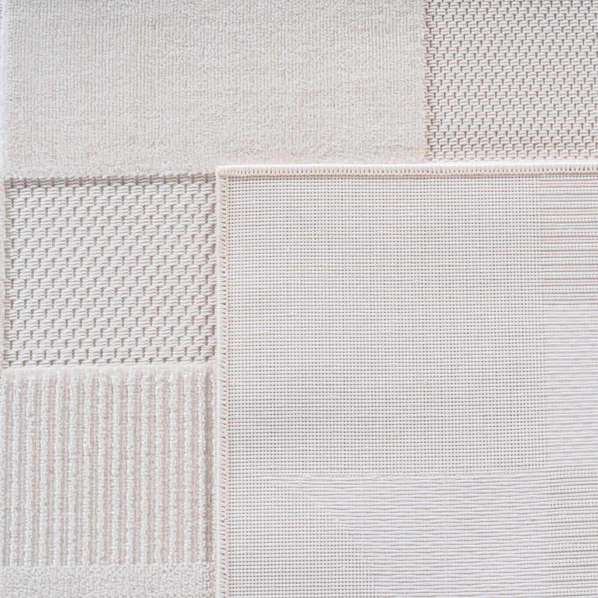 Ayyildiz Kurzflorteppich DOHA creme B/L: ca. 280x370 cm DOHA - creme (280,00/370,00cm) - Ayyildiz