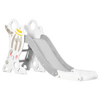 AIYAPLAY Outdoor-Spielzeug grau B/H/L: ca. 46,5x157x80 cm Kinderrutsche - grau (80,00/46,50/157,00cm) - AIYAPLAY