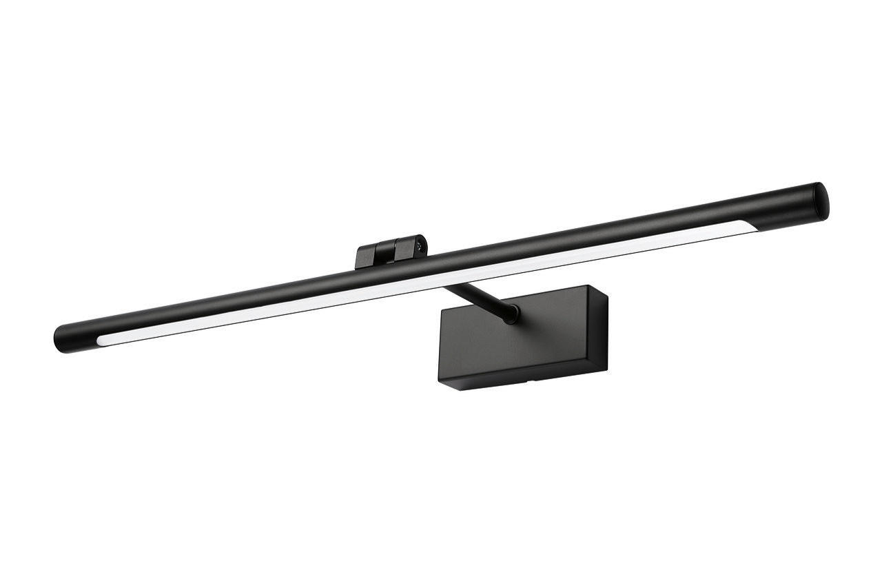 Lamkur LED-Spiegelbeleuchtung schwarz Stahl B/H/L: ca. 5x14x60 cm LED-Spiegelbeleuchtung - schwarz (60,00/5,00/14,00cm) - Lamkur