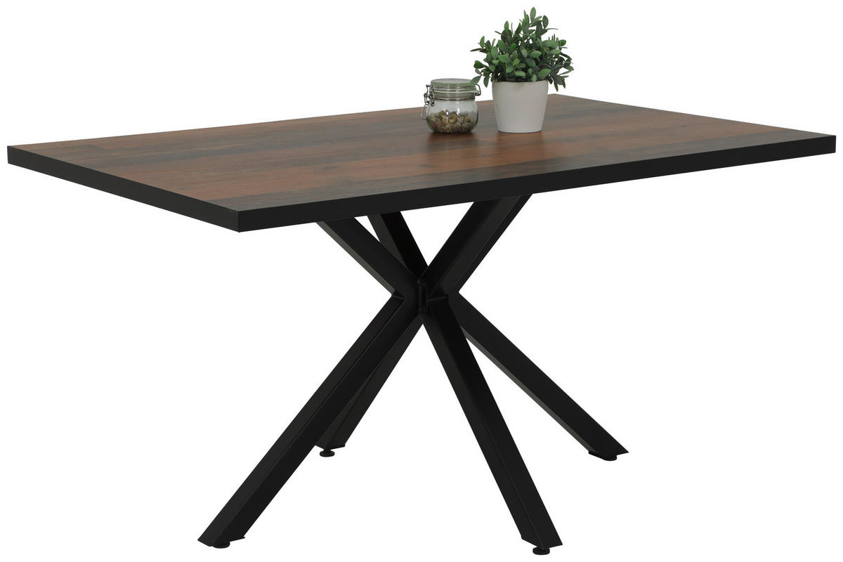 Essgruppe Cleo I grau Holzwerkstoff B/H/T: ca. 140x76x90 cm Cleo I - grau (140,00/76,00/90,00cm) - Hela