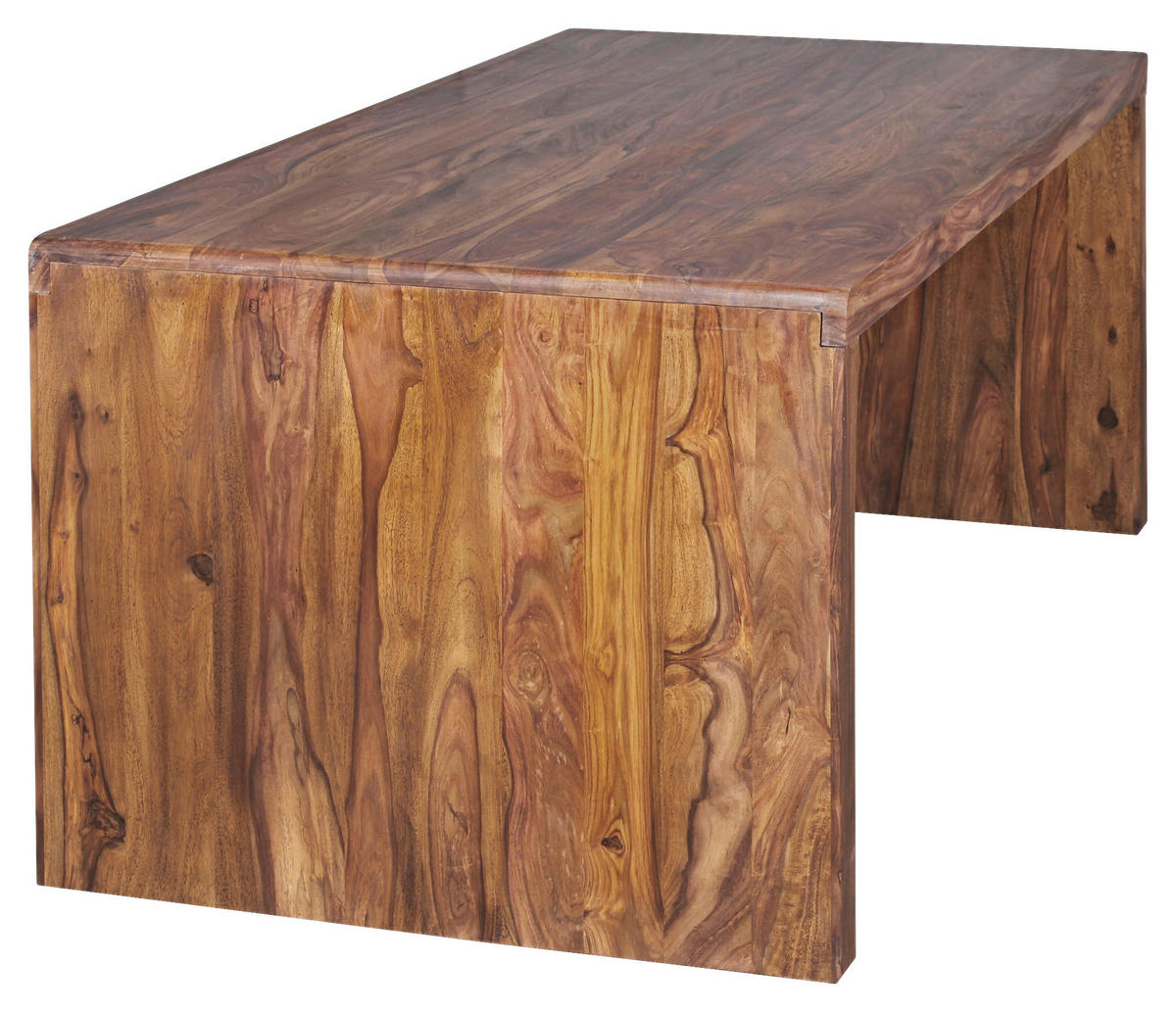 Schreibtisch natur B/H/T: ca. 180x76x90 cm Schreibtisch - natur (180,00/76,00/90,00cm) - Wohnling