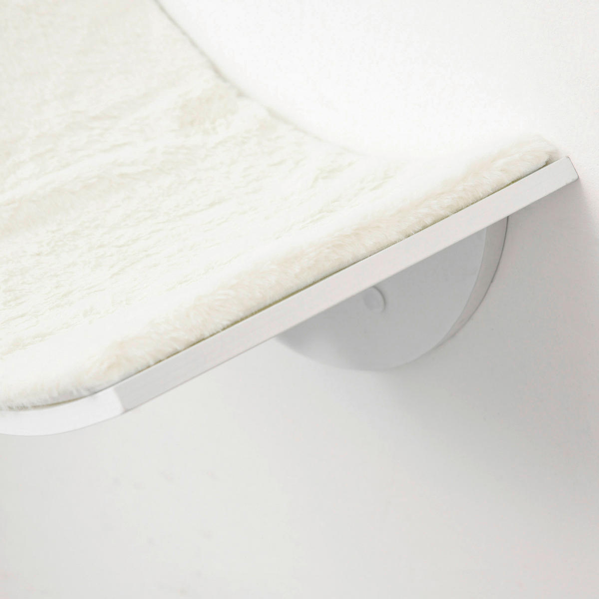 PawHut Wand-Katzenbett weiß MDF B/H/L: ca. 28x21x41 cm Wand-Katzenbett - weiß (41,00/28,00/21,00cm) - PawHut