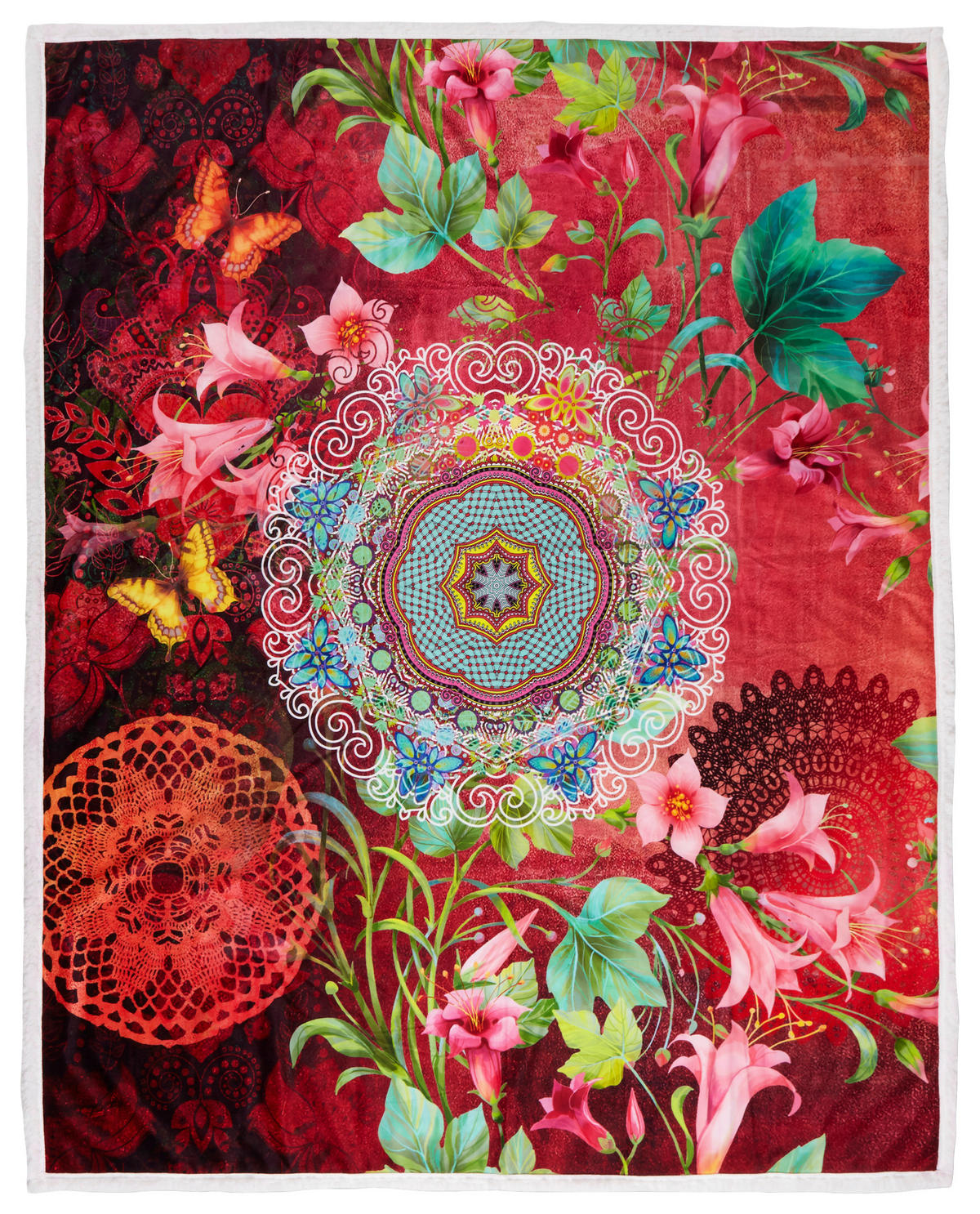 Wohndecke Novali Polysamt Novali - Multi (130,00/160,00cm) - HIP