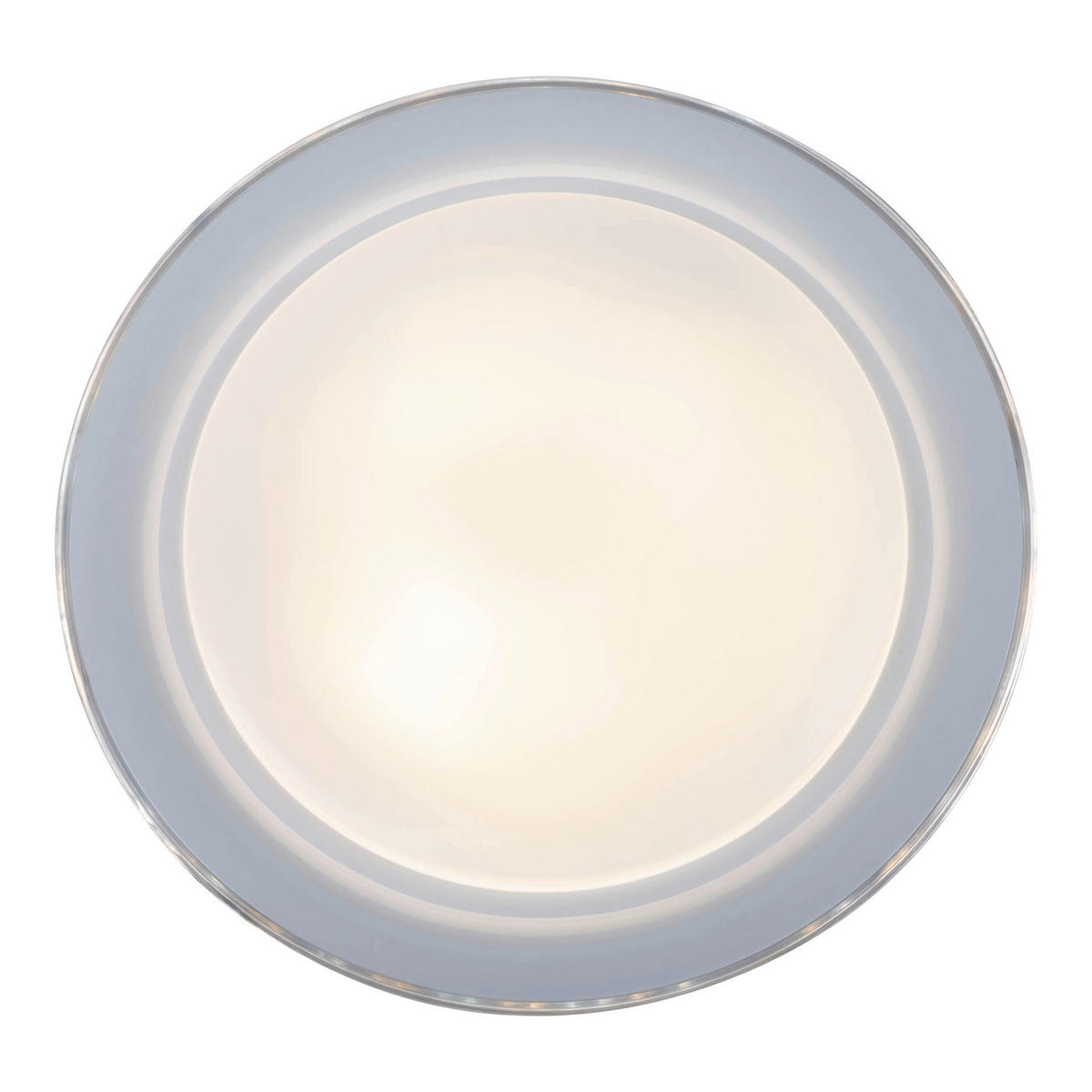 Näve Leuchten LED-Deckenleuchte weiß Metall Kunststoff B/H/T/D: ca. 50,5x7,5x50,5x50,5 cm CLAIRE - weiß (50,50/7,50/50,50cm) - Näve Leuchten