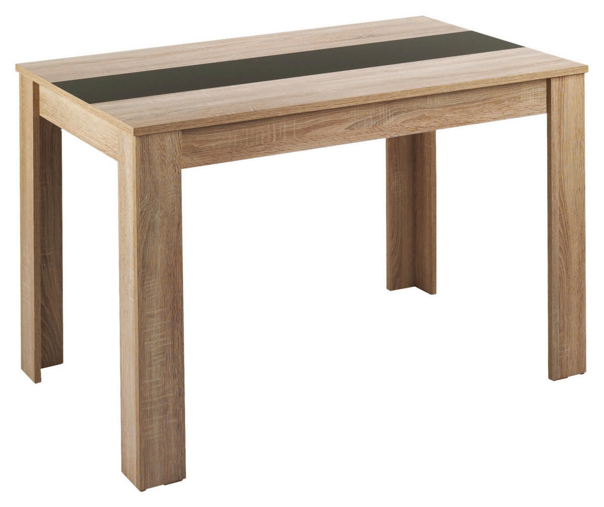 Tisch NORI Eiche Sonoma Nachbildung B/H/T: ca. 120x75x80 cm NORI - Eiche (120,00/75,00/80,00cm) - byLIVING
