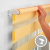 Doppelrollo Duo gelb B/T: ca. 45x150 cm Duo - gelb (45,00/150,00cm)