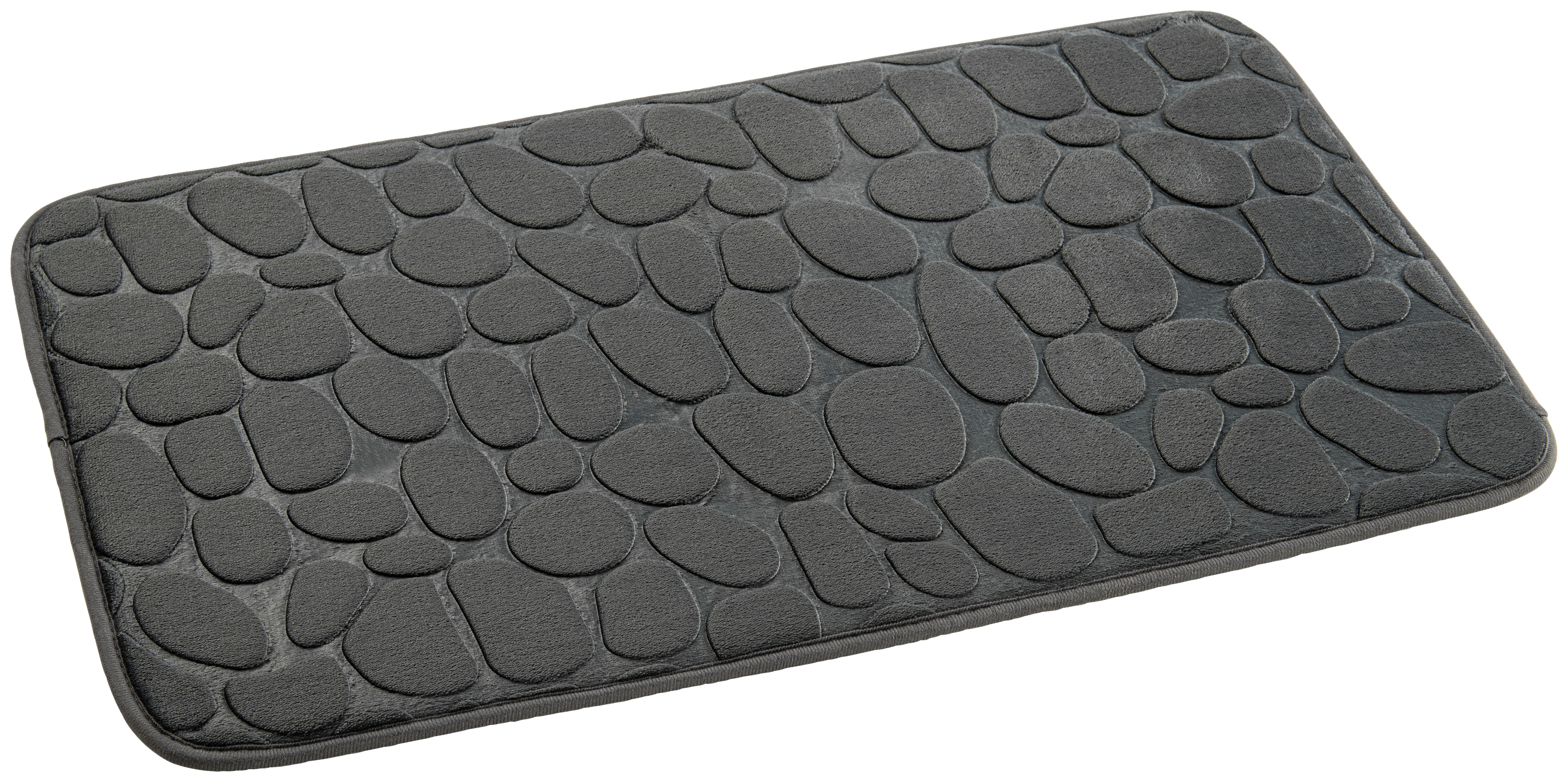 Badematte Stone Stone - anthrazit (45,00/70,00cm) - POCOline