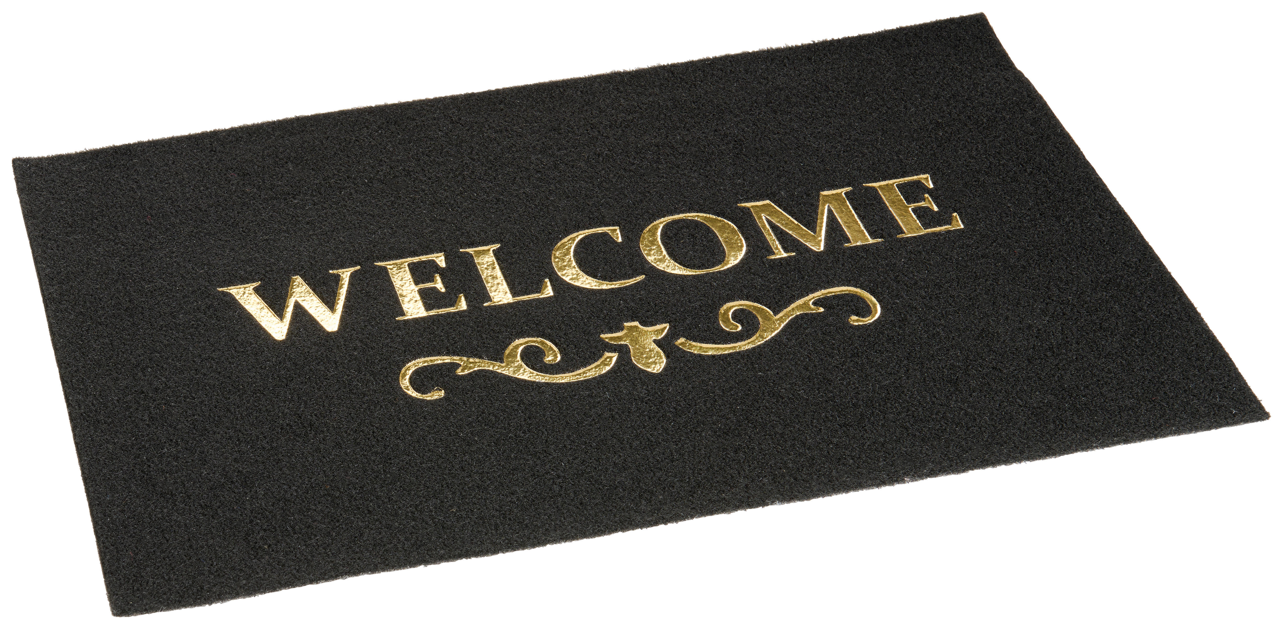 Andiamo Fußmatte Sparkle gold B/L: ca. 40x60 cm Sparkle - gold (40,00/60,00cm) - Andiamo