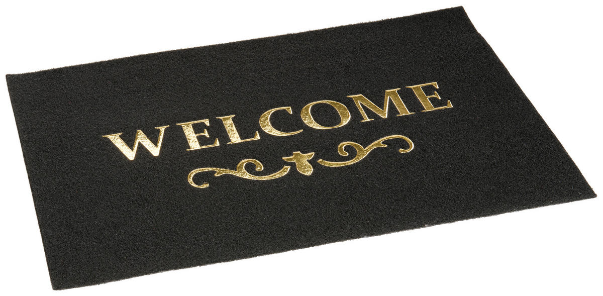 Andiamo Fußmatte Sparkle gold B/L: ca. 40x60 cm Sparkle - gold (40,00/60,00cm) - Andiamo