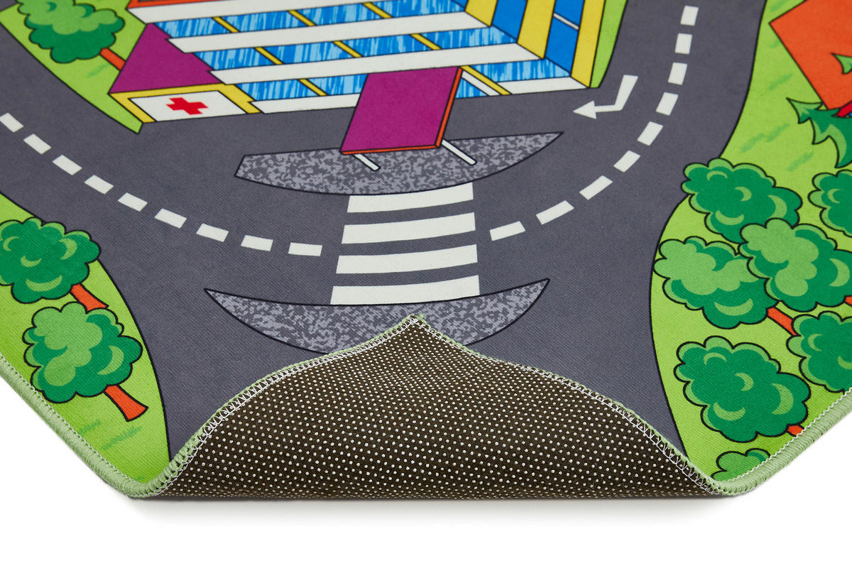 Andiamo Kinderteppich bunt B/L: ca. 140x200 cm Teppich_Spielstraße 140x200cm multi - bunt (140,00/200,00cm) - Andiamo