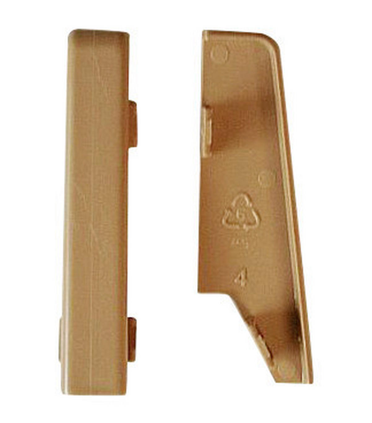 Verlängerung Eiche L/B/H: ca. 1x1x5,8 cm Verbinder Eiche 58mm (2 Stück) - Eiche (1,00/1,00/5,80cm)