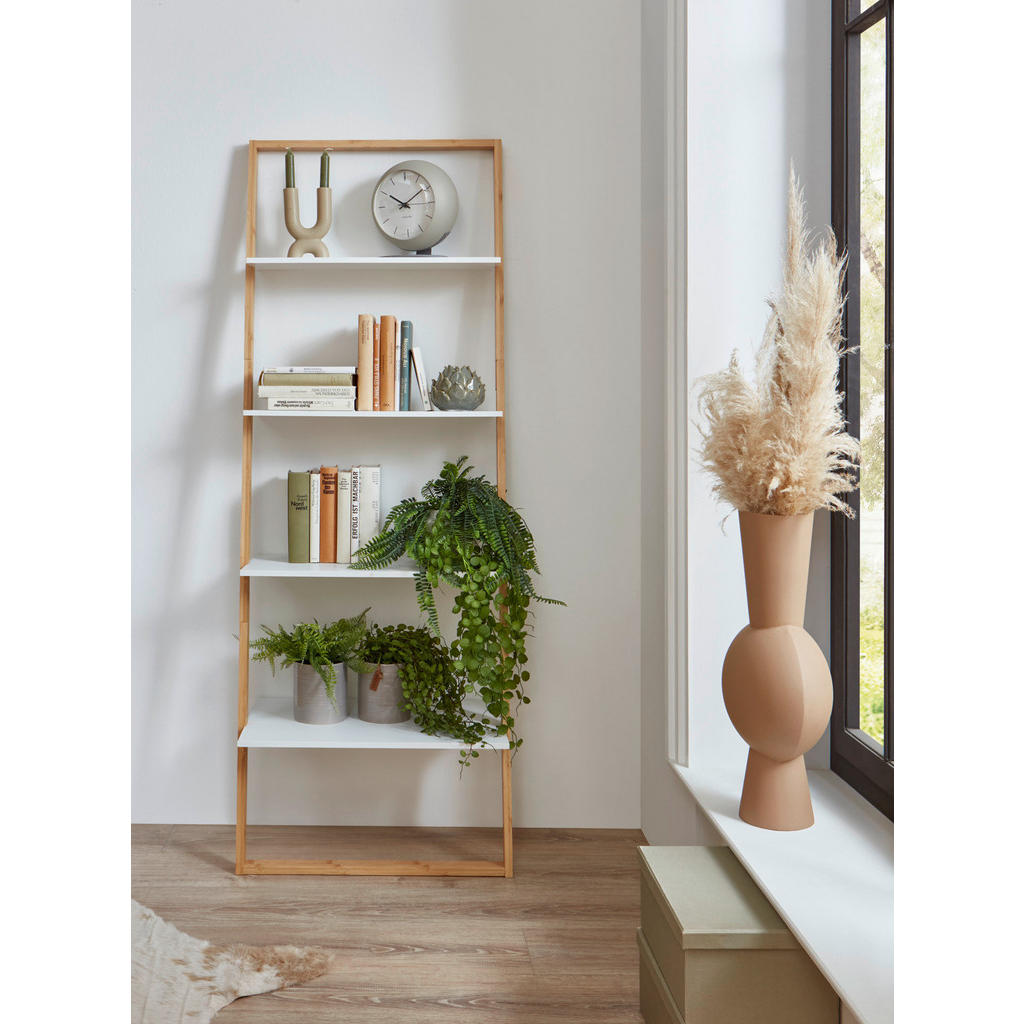 Thumbnail - Regal natur weiß B/H/T: ca. 61x164x37 cm