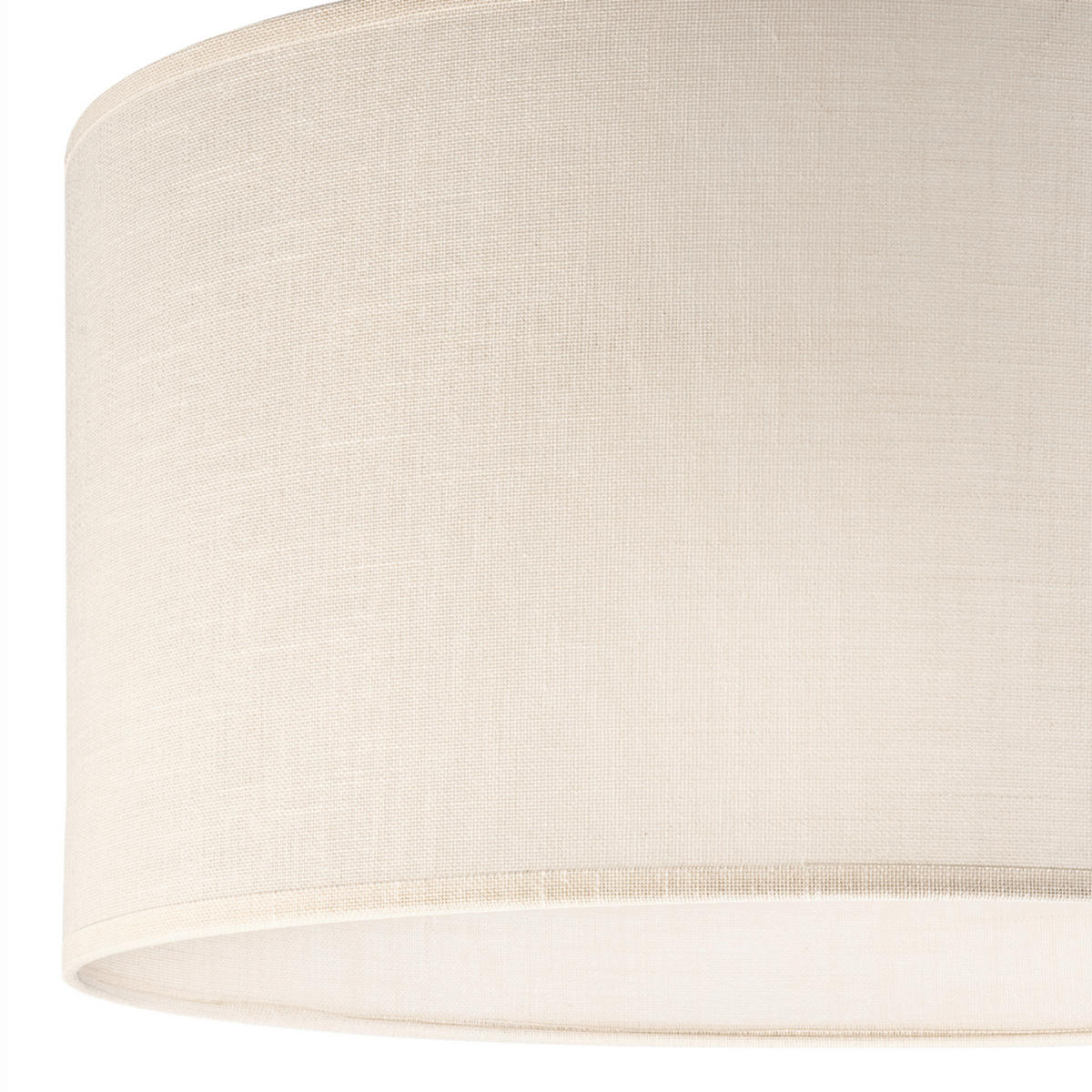 Lamkur Hängeleuchte creme PVC B/H/L: ca. 35x70x35 cm E27 1 Brennstellen Vivian - creme (35,00/35,00/70,00cm) - Lamkur
