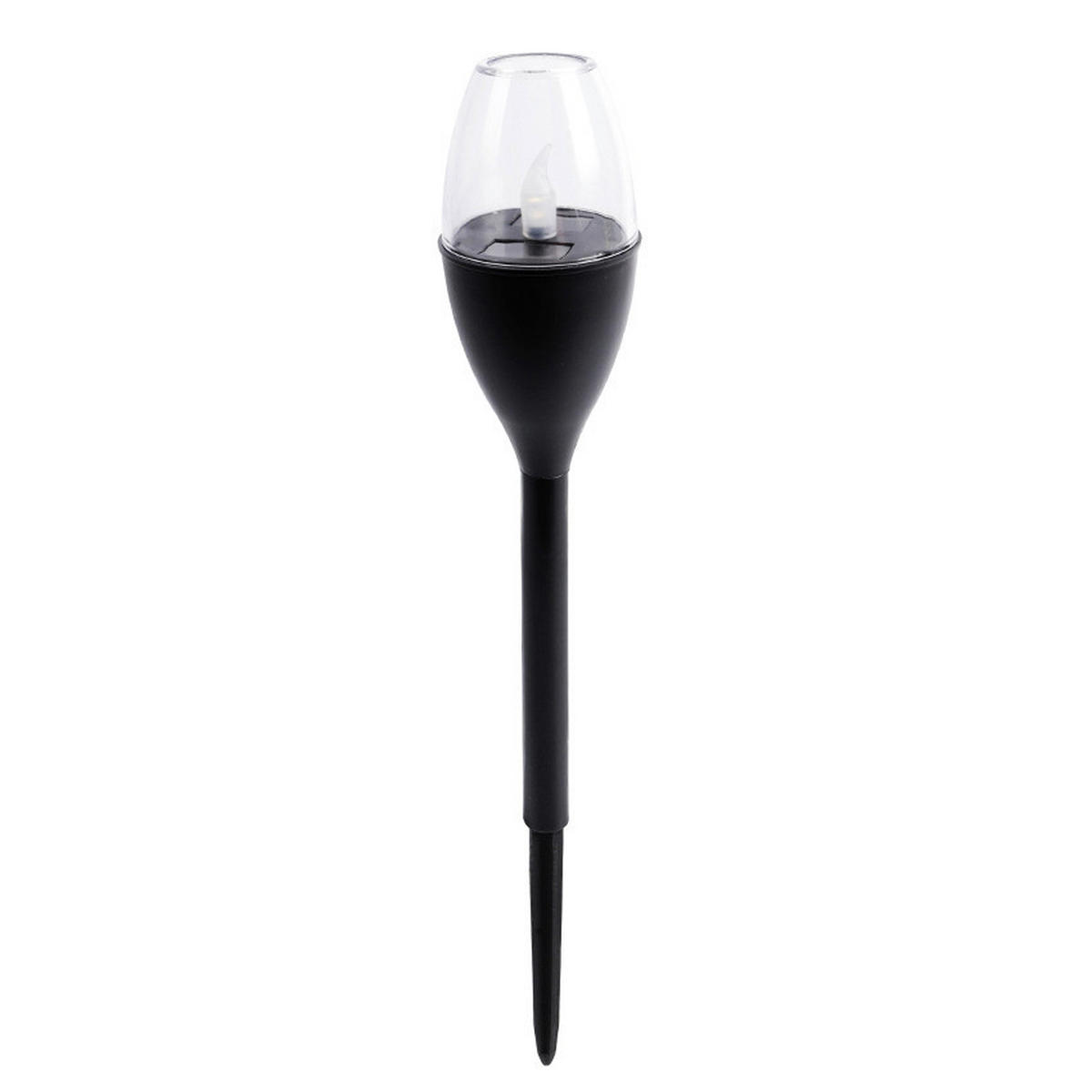 Solarleuchte schwarz H/D: ca. 37,5x6,2 cm Solarleuchte_Candle - schwarz (6,20/37,50cm) - Sensation