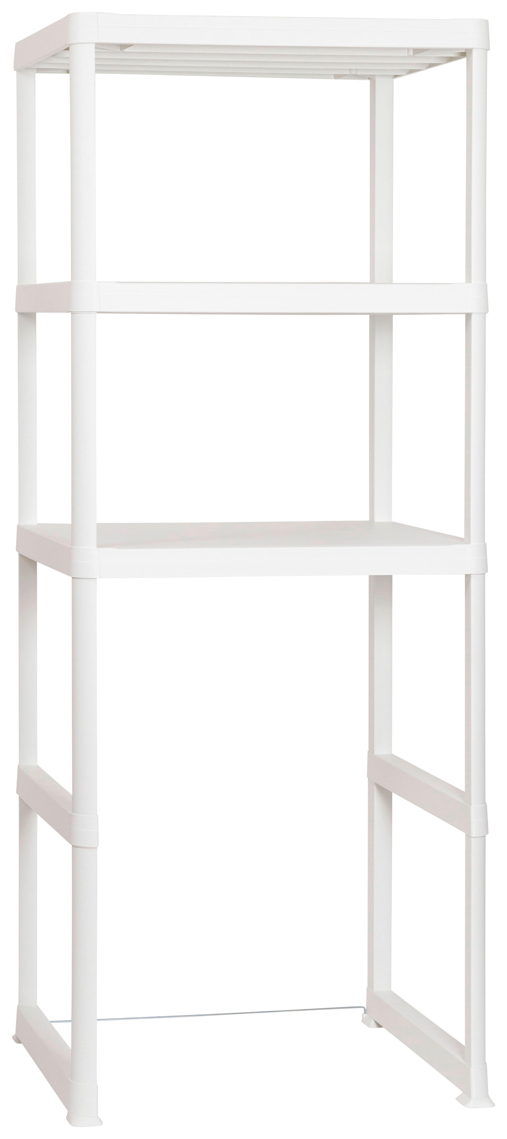 DEA Waschmaschinenregal weiß B/H/T: ca. 75x187x57,5 cm Waschmaschinenregal_hoch - weiß (75,00/187,00/57,50cm) - DEA