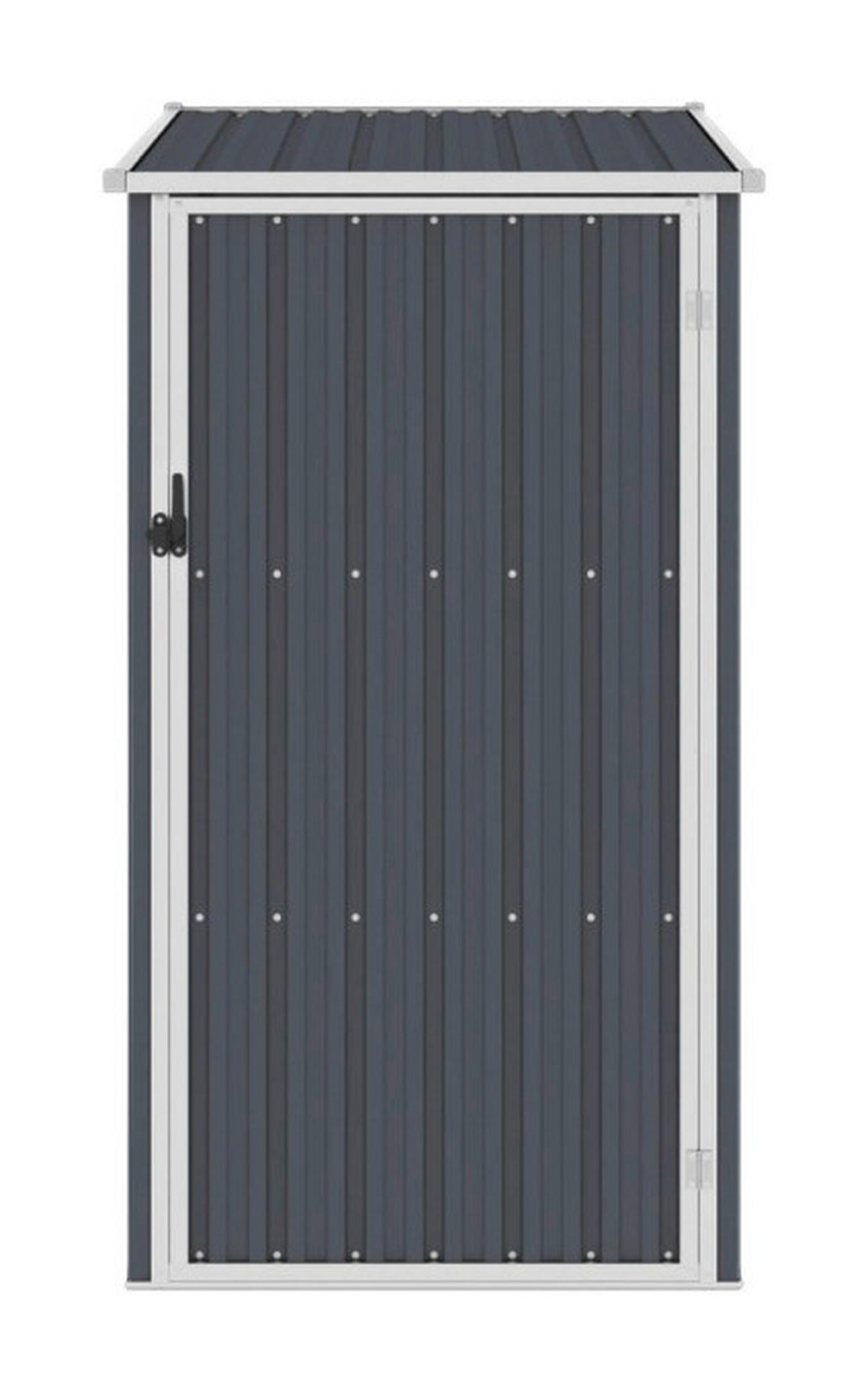 VidaXL Gerätehaus anthrazit B/H: ca. 87x159 cm Gerätehaus - anthrazit (87,00/159,00cm) - VidaXL