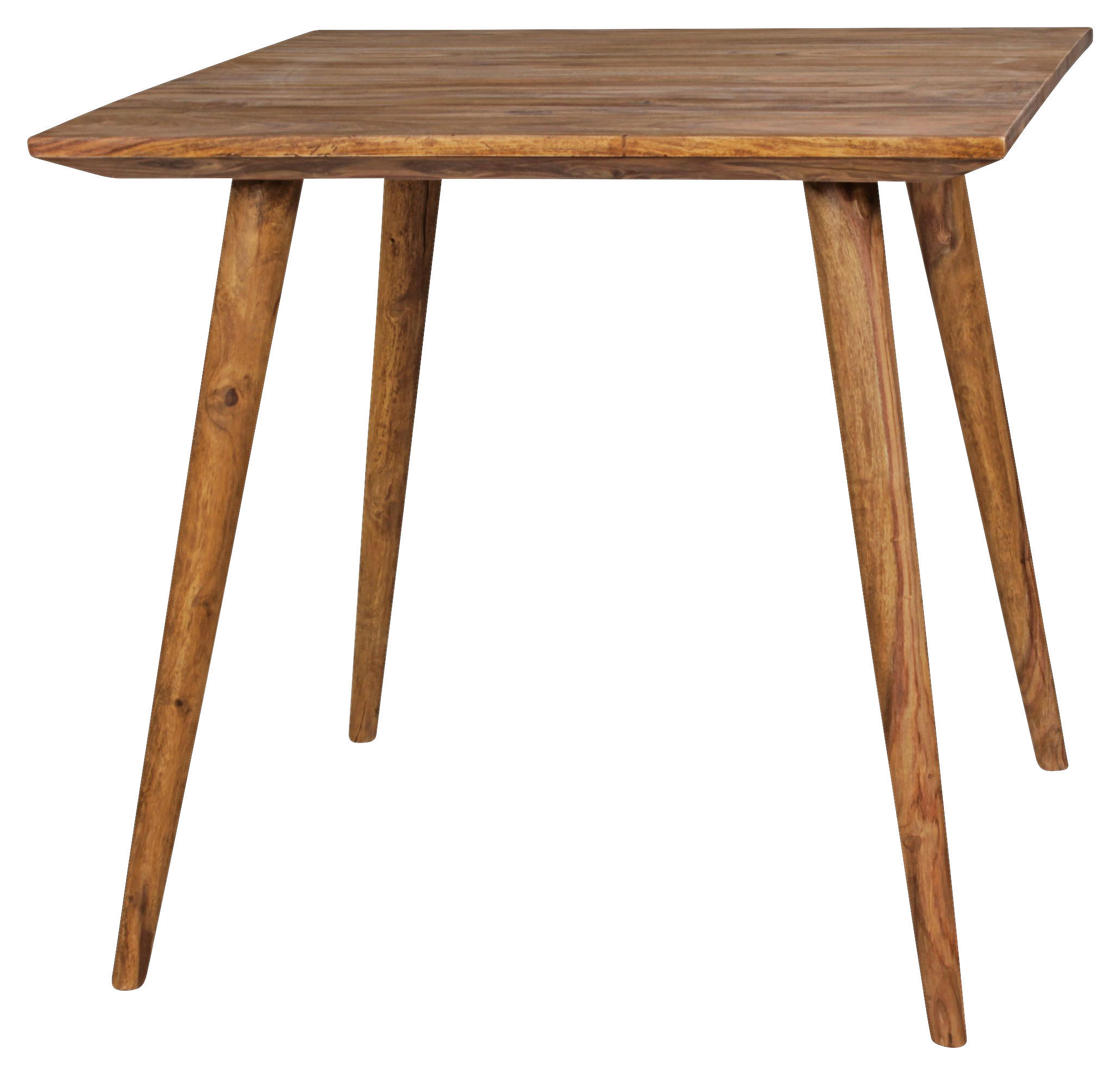 Esstisch natur B/H/T: ca. 80x76x80 cm Esszimmertisch - natur (80,00/76,00/80,00cm) - Wohnling