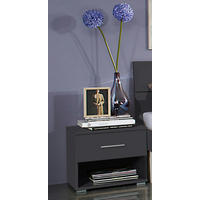 Nachtkonsolen München grau B/H/T: ca. 47x43x42 cm München - silber/grau (47,00/43,00/42,00cm)
