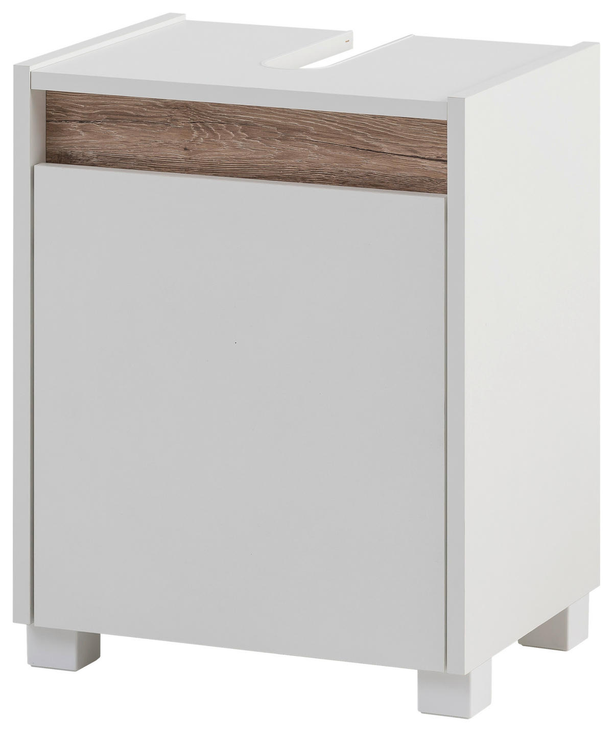 Waschbeckenunterschrank Cosmo perlweiß Optik B/H/T: ca. 41,8x54,6x33 cm Cosmo - (41,80/54,60/33,00cm) - Möbelpartner