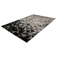 360Living Teppich Naila grau B/L: ca. 120x170 cm Naila - grau (120,00/170,00cm) - 360Living